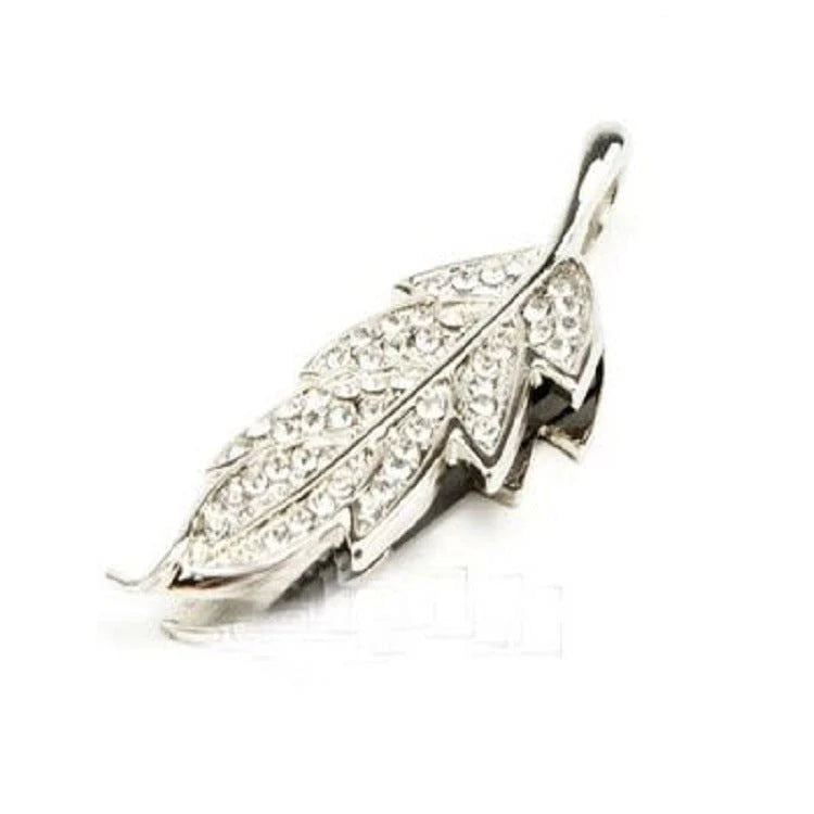 Crystal Jewelry Leaf USB Flash Drive