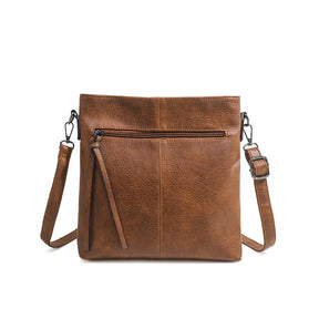 Simple And High-end Textured Artificial Leather Retro Men's And Women's Handbags Fashion