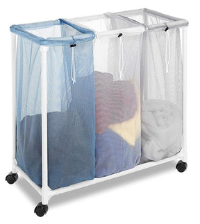 Laundry Basket with Clothing Sorter