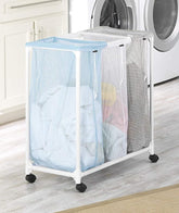 Laundry Basket with Clothing Sorter