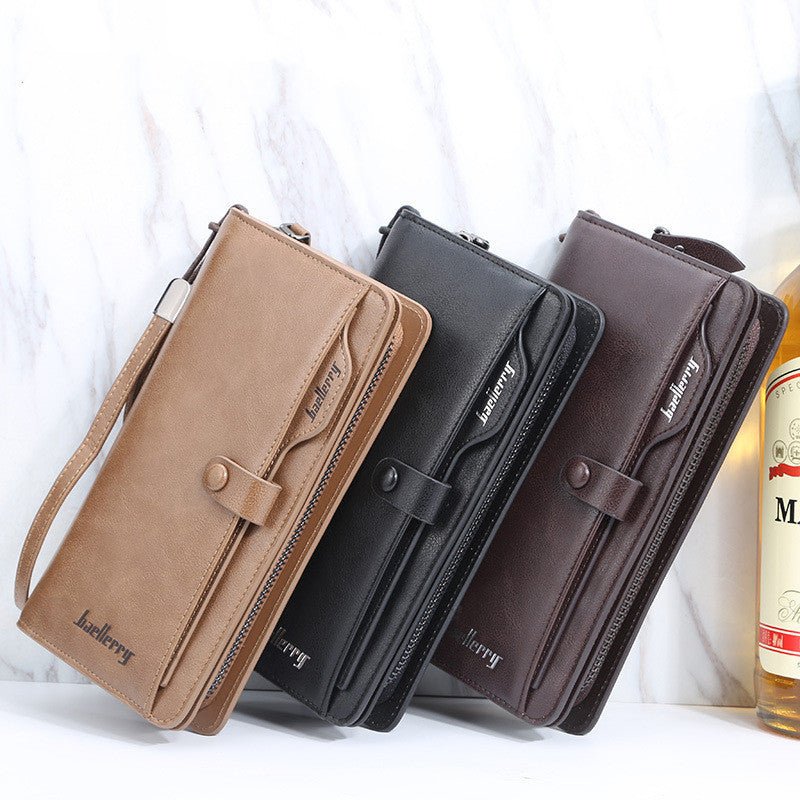 Men's Retro Multifunction Phone Bag Wallet